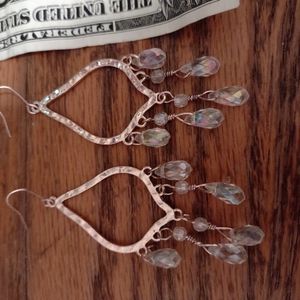 Crystal earrings